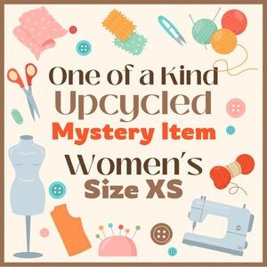 Mystery Box One of a Kind Upcycled Item Women’s XS Unique Rare Fun Sustainable